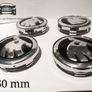 1 set(4caps) Black Chrome logo SKODA Octavia Superb Fabia Yeti wheel center cap  5JA601151A 60 mm caps Image 3