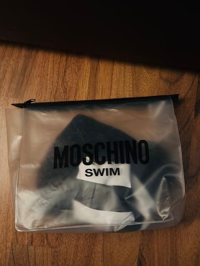 Brand new Moschino Men Swim Boxer Men Swimming Shorts - Black