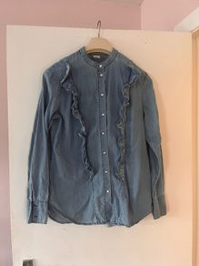 Chambrey denim shirt