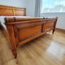 Solid Wooden King Bed & Matching bed side Lockers Image 3