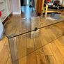 Tv Glass stand, immaculate condition. Image 2