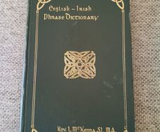 English Irish Phrase Dictionary 1911 hardback by Reverend L Mc Kenna published by Gill and Son in very good condition for its age see photos FREE STANDARD POSTAGE INCLUDED
