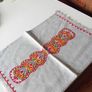 5 x vintage embroidered placemats Image 4