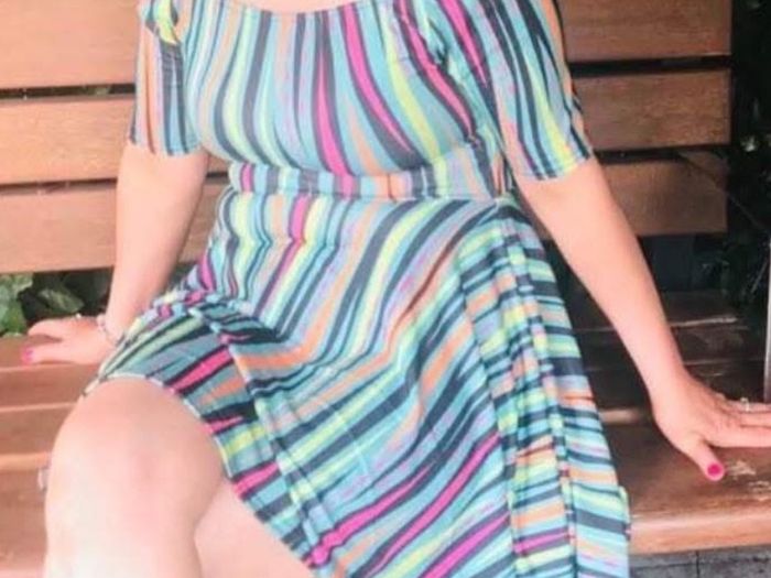 Colourful dress