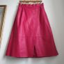 Karen Millen Leather Skirt Size Uk 14 Image 3