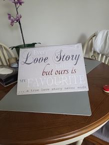 Love tin signs