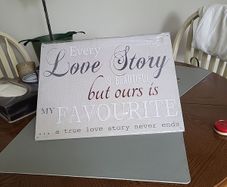 Love tin signs