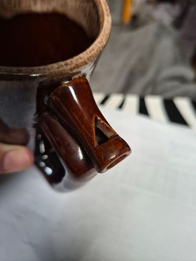 Small Beer Mug with Whistle