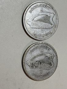 Two Irish florin 1931 & 1933