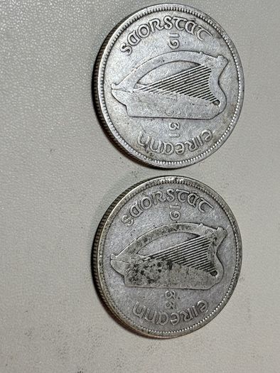 Two Irish florin 1931 & 1933