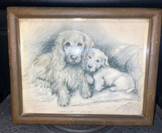 A shoulder to lean on wall hanging