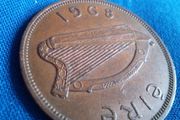 Irish Penny 1968.