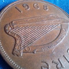 Irish Penny 1968.