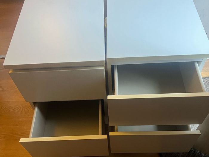 IKEA bedside lockers