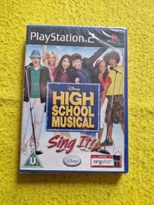Brand new Singstar Disney High School Musical PlayStation2 Ps2 Games Original