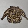 Open Shoulder Animal Print Top, size 8 Image 2