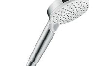Hansgrohe Crometta Vario Eco EcoSmart Shower Handset Chrome/White 100mm x 210mm