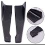 Universal side skirts rear bumper carbon effect Image 2