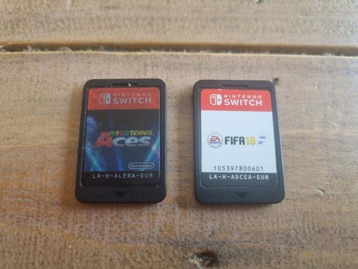 Mario Tennis Aces + Free FIFA 18 (Nintendo Switch Cartridges)