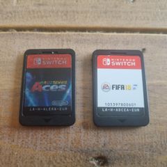 Mario Tennis Aces + Free FIFA 18 (Nintendo Switch Cartridges)