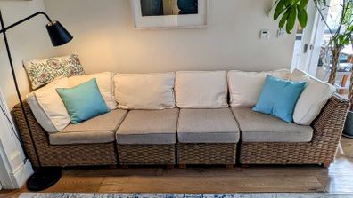 Modular Rattan Sofa - Wicker Garden or Conservatory Furniture