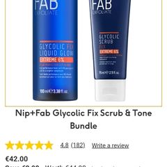 Nip+Fab Glycolic Fix Scrub and Tone bundle