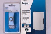 BRAND NEW Sealed Blyss Embry Wired Doorbell Chime and Byron Chrome Bell Push Kit