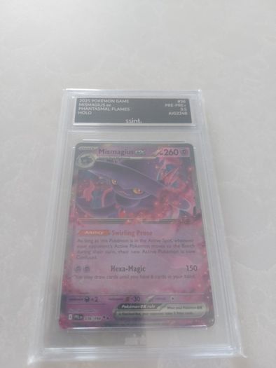 2025 Pokemon Phantasmal Flames Mismagius ex Double Rare