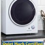 Russell Hobbs RH3VTD800 White 2.5kg Compact Mini Vented Tumble Dryer, Portable, Freestanding Table top Dryer with 3 Heat Settings Image 8
