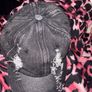 Distressed Demin Cap Image 3