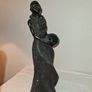 African Woman with water jug statue Image 6