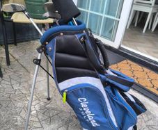 junior gold clubs left hand and clubs