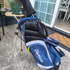 junior gold clubs left hand and clubs