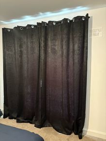 2 PAIRS thermal curtains