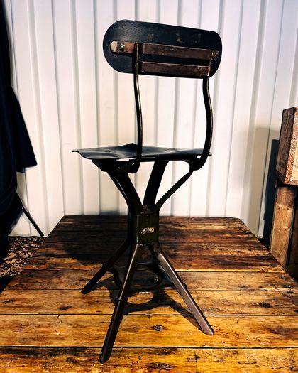 Evertaut Industrial Chair 1940's Original