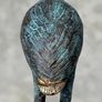 Crane (35cm) - Patinated Bronze Image 5