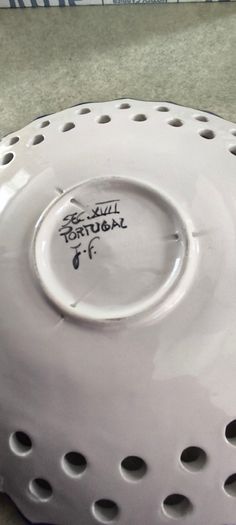 3 hanging wall plates -1- from Malta hand painted -2- from PORTGAL HAND PAINTED-3- FROM MAROCO - EACH IS 22.00 Euro.