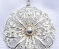 Antique Sterling Silver 925 Pendant 6,23g