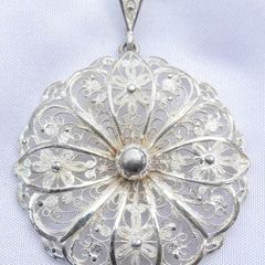 Antique Sterling Silver 925 Pendant 6,23g