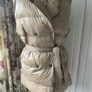 Bnwt gilet beige mid length gilet free size 10/14 Image 2