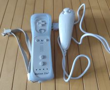 Nintendo Wii Motion Plus controller and Nunchuck