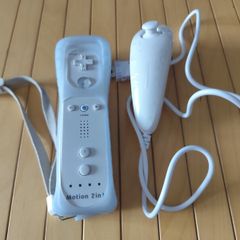 Nintendo Wii Motion Plus controller and Nunchuck