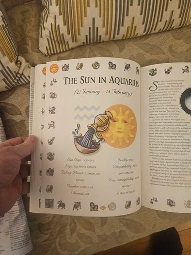 Sun & Moon Signs. An Anthological Guide To Love, Career & Destiny. By Marisa St Clair. First Edition Large Volume Hardback With Dustjacket In Good Condition.  See Photos For Same.