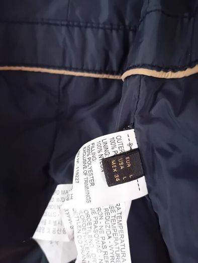 ladies jacket Massimo Dutti. Navy padded