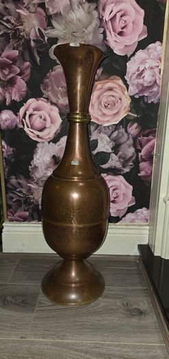 Large Vintage Copper Vase
