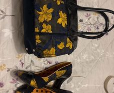 ruby shoe and bag too match
