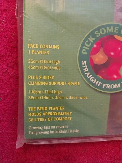 Nine Assorted Patio Planter Packs