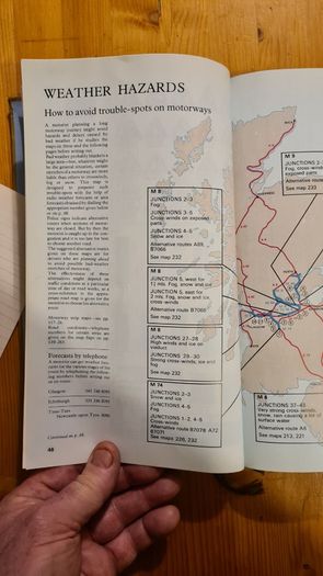 Vintage 1985/86 New Book Of The Road Reader's Digest Aa. Hardback In Very Good Condition.