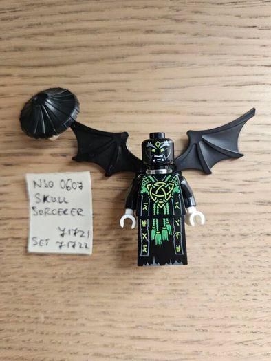 lego njo607 skull sorcerer, set ninjago 71721, 71722