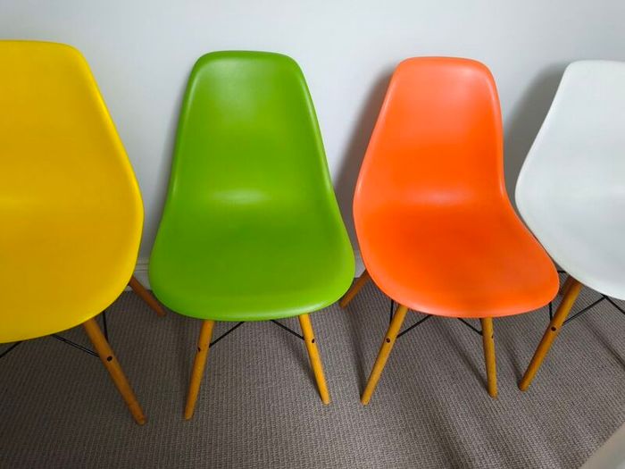 Set of 4 Scandi Kitchen Chairs